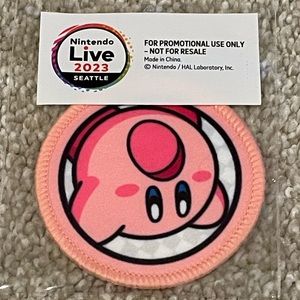 nintendo live pax west 2023 kirby patch rare exclusive limited event gaming game
